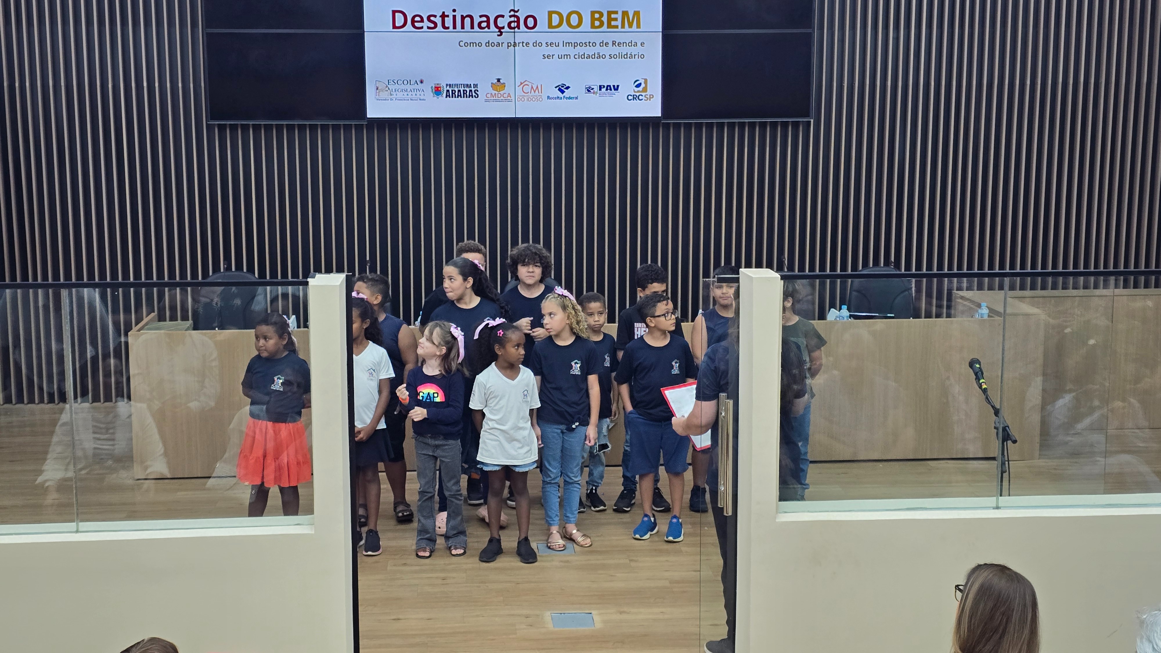 Visualize fotos 23/04/2026 Palestra "Destinação do Bem: como destinar parte do seu Imposto de Renda"