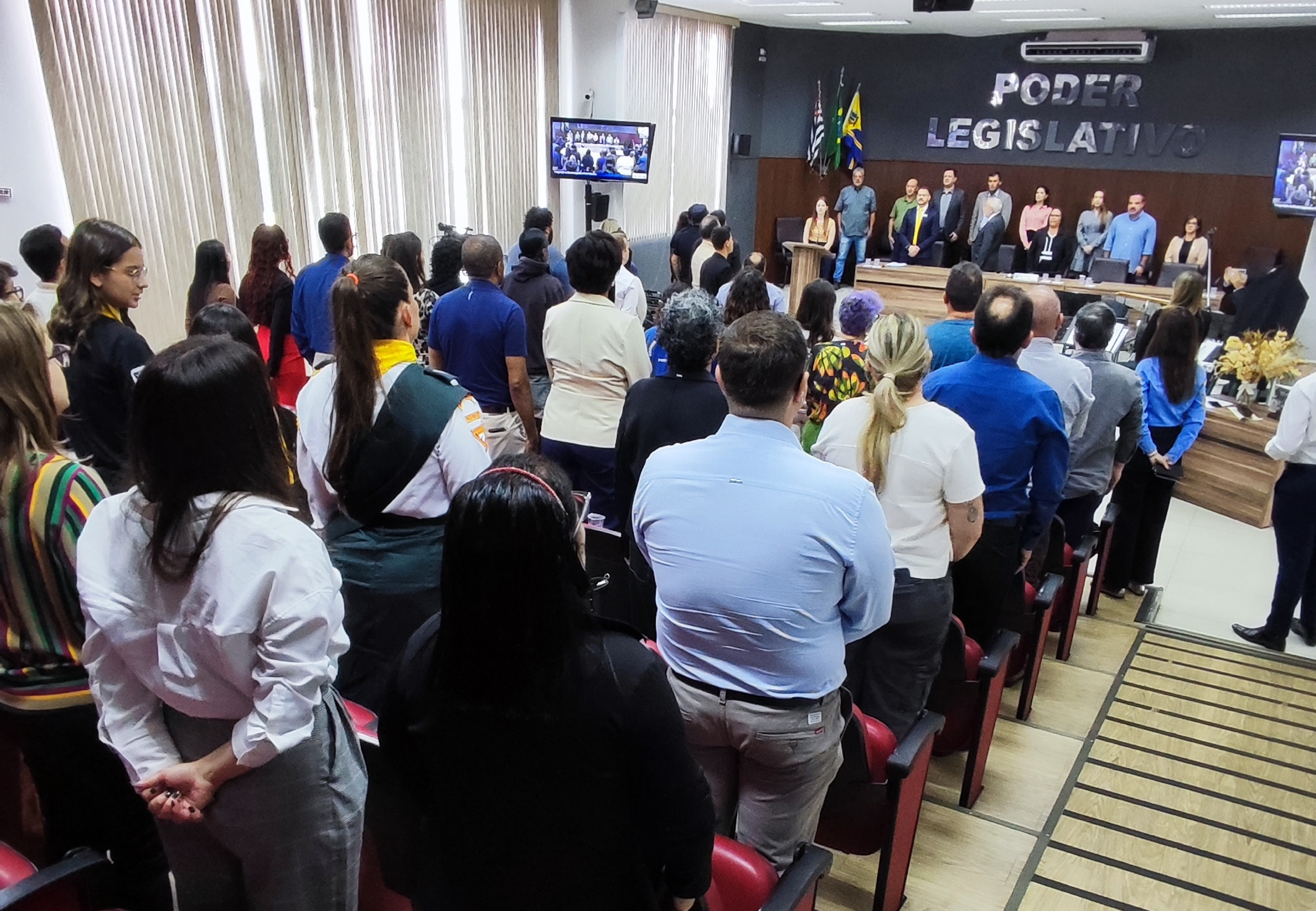 Câmara de Araras comparece à cerimônia de inauguração da Escola do Legislativo de Porto Feliz 