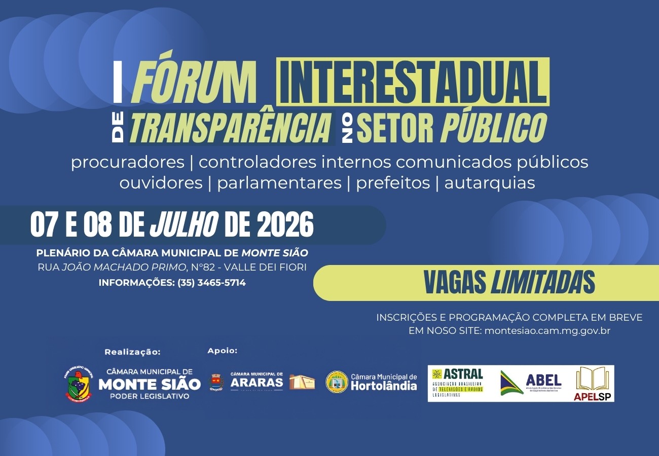 1º Fórum Interestadual de Transparência no Setor Público está com inscrições abertas